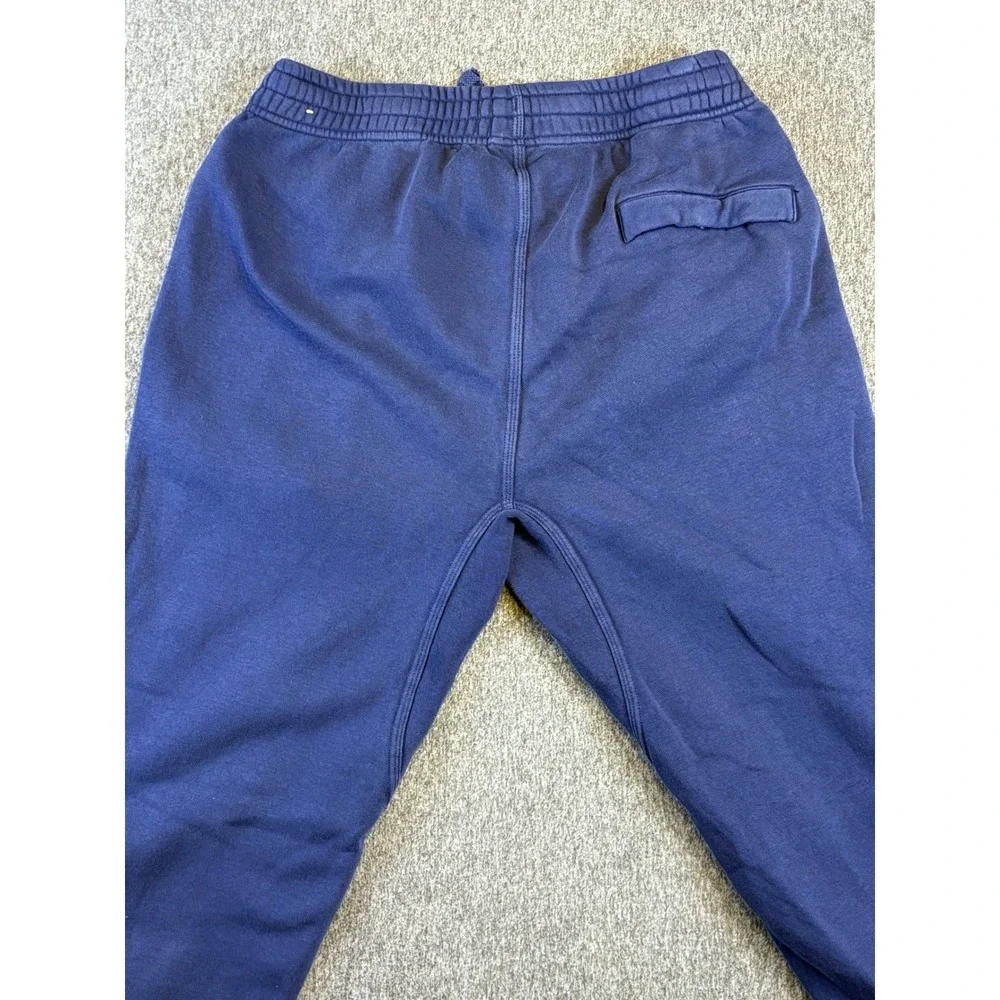 Nike Club Fleece Sweatpants Mens Medium Blue Joggers Casual Sportswear 826424